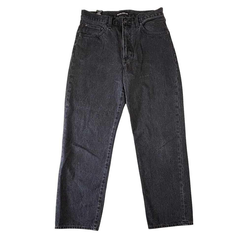 Denim Forum Aritzia The 90s Marlo Hi-Rise Baggy Jeans Black 30